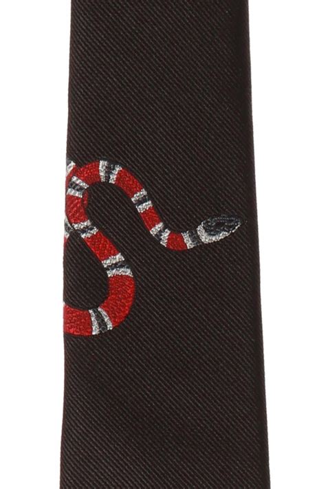 gucci snake tie.